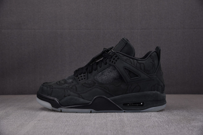 KAWS x Air Jordan 4 Retro ''Black''  930155-001
