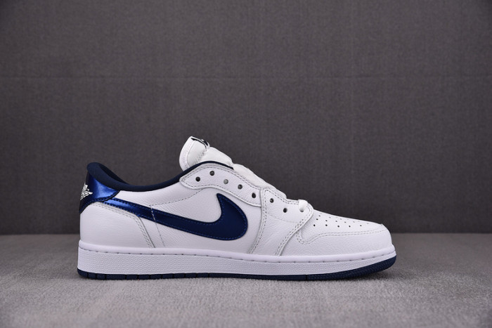Air Jordan 1 Retro Low Metallic blue 705329-106