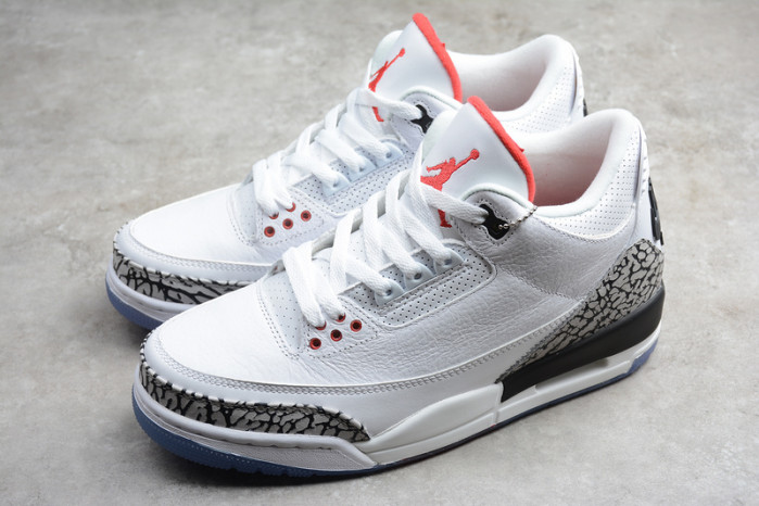 AIR JORDAN 3 RETRO NRG "FREE THROW LINE" WHITE MENS 923096-101