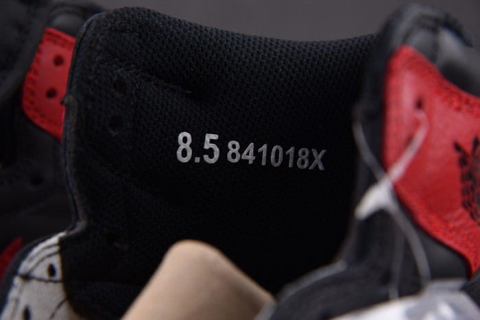 AIR JORDAN 1 RETRO HIGH OG “BANNED” RED MENS 555088-001