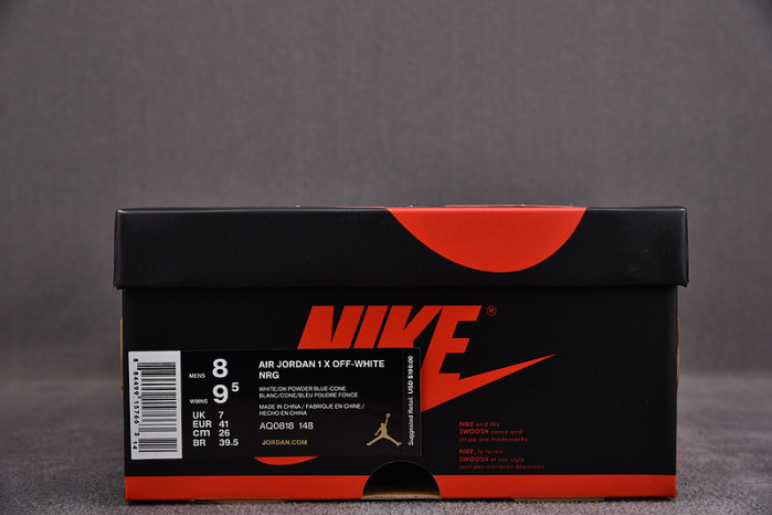 AIR JORDAN 1 Retro High OFW University Blue AQ0818-148