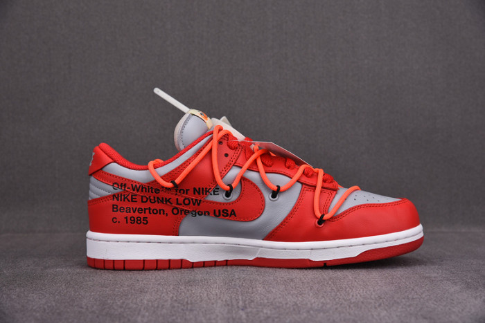 NIKE DUNK LOW OFW UNIVERSITY RED CT0856-600