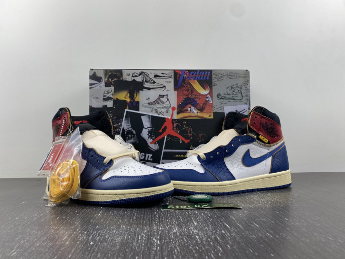 AIR JORDAN 1 RETRO HI NRG/UN "UNION" - AIR JORDAN - BV1300-146