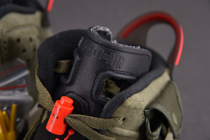 TRAVIS SCOTT AIR JORDAN 6 MEDIUM OLIVE - CN1084-200