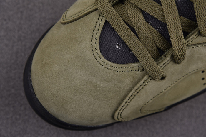 TRAVIS SCOTT AIR JORDAN 6 MEDIUM OLIVE - CN1084-200
