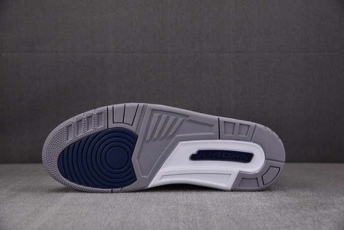 Air Jordan 3 White Midnight Navy CT8532-140