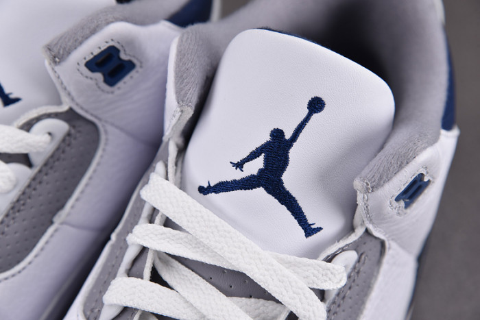 Air Jordan 3 White Midnight Navy CT8532-140