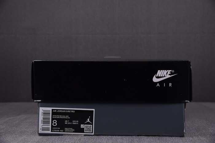 Air Jordan 9 Retro Fire Red CT8019-162