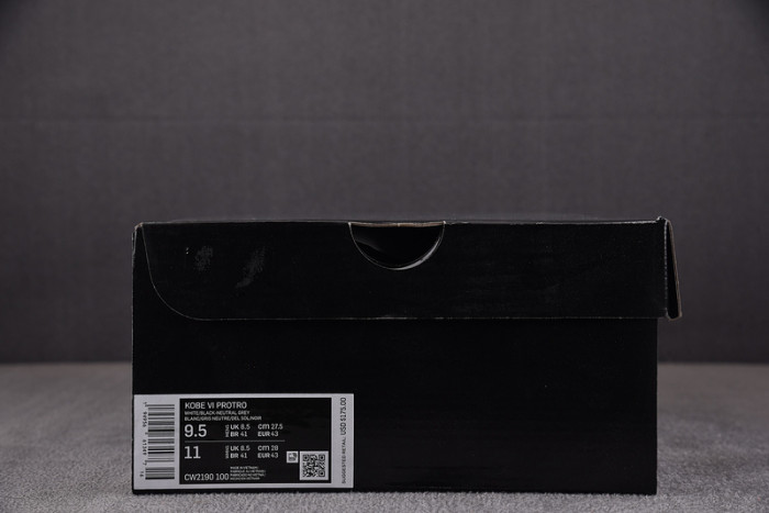 Kobe 6 Protro Playoff Pack White Del Sol CW2190-100