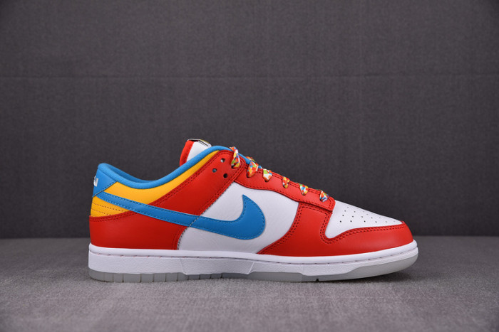 LeBron James x Nike Dunk Low Fruity Pebbles DH8009-600