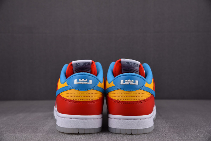 LeBron James x Nike Dunk Low Fruity Pebbles DH8009-600