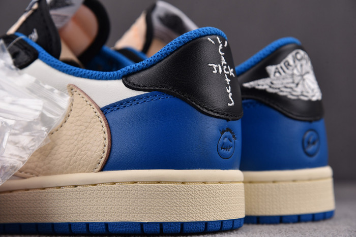 TRAVIS SCOTT X FRAGMENT X AIR JORDAN 1 LOW OG DM7866-140