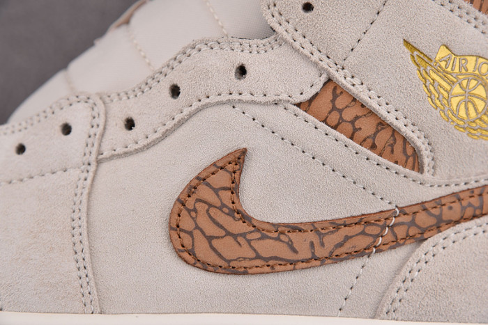 Air Jordan 1 Mid "Brown Elephant" DZ4129-102