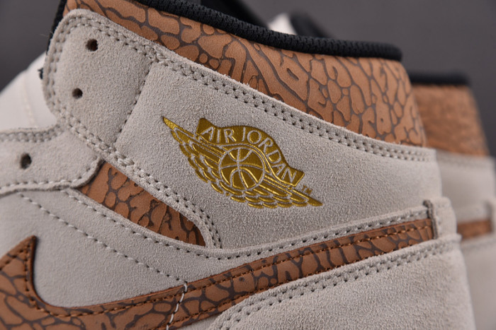 Air Jordan 1 Mid "Brown Elephant" DZ4129-102