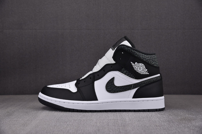 Air Jordan 1 Mid “Panda Elephant”FB9911-001