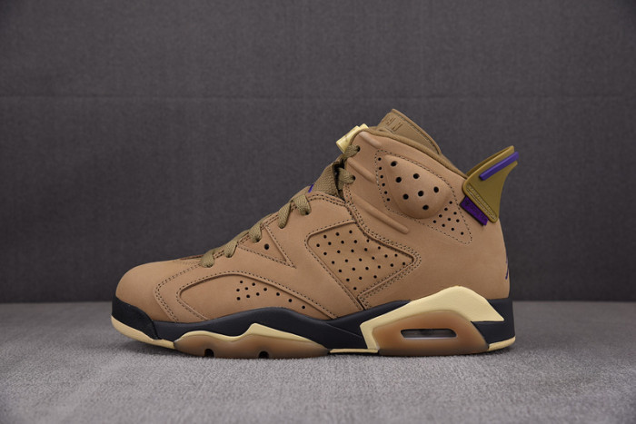 Air Jordan 6 Retro Gore-Tex Brown Kelp (Women''s) FD1643-300