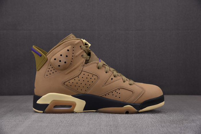 Air Jordan 6 Retro Gore-Tex Brown Kelp (Women