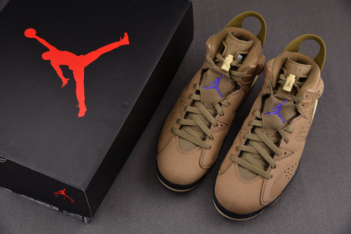 Air Jordan 6 Retro Gore-Tex Brown Kelp (Women