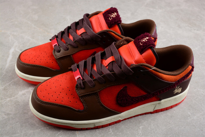 Nike Dunk Low Retro PRM Year of the Rabbit Light Crimson  FD4203-661