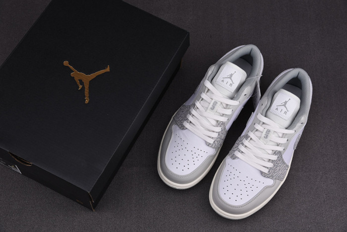 Air Jordan 1 Low PRM Smoke Grey Elephant DH4269-100