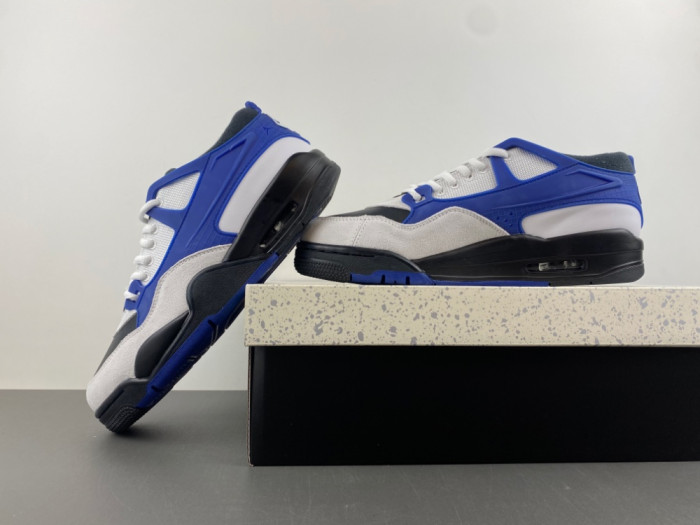 AIR Jordan 4 RM Black Summit White Racer Blue FQ7939-140