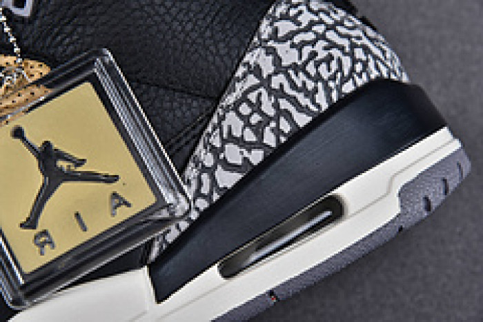 Air Jordan 3 WMNS Black Gold CK9246-067