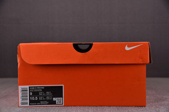 Nike Kobe 4 Protro Philly (2024)  FQ3545-400