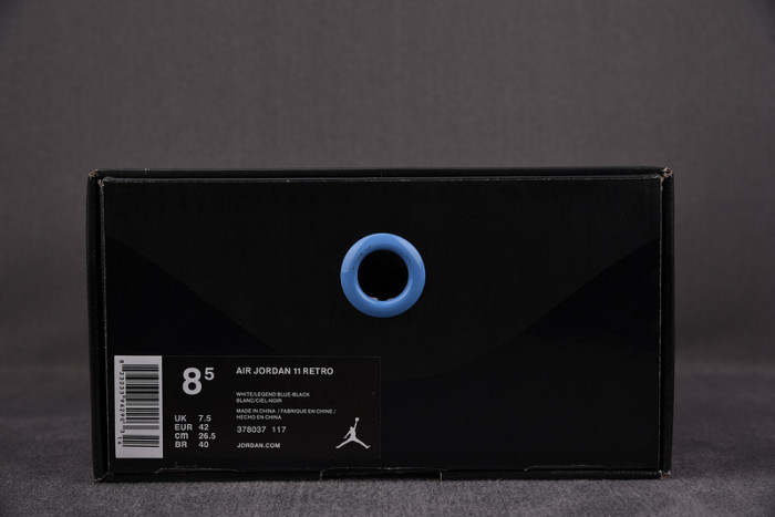 AIR JORDAN 11 RETRO LEGEND BLUE 378037-117