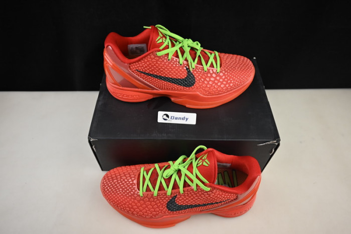 Nike Kobe 6 Protro “Reverse Grinch” FV4921-600